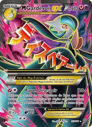 M-Gardevoir EX 112 – Offensive Vapeur