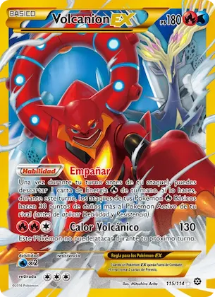 Volcanion EX 115 – Asedio de Vapor