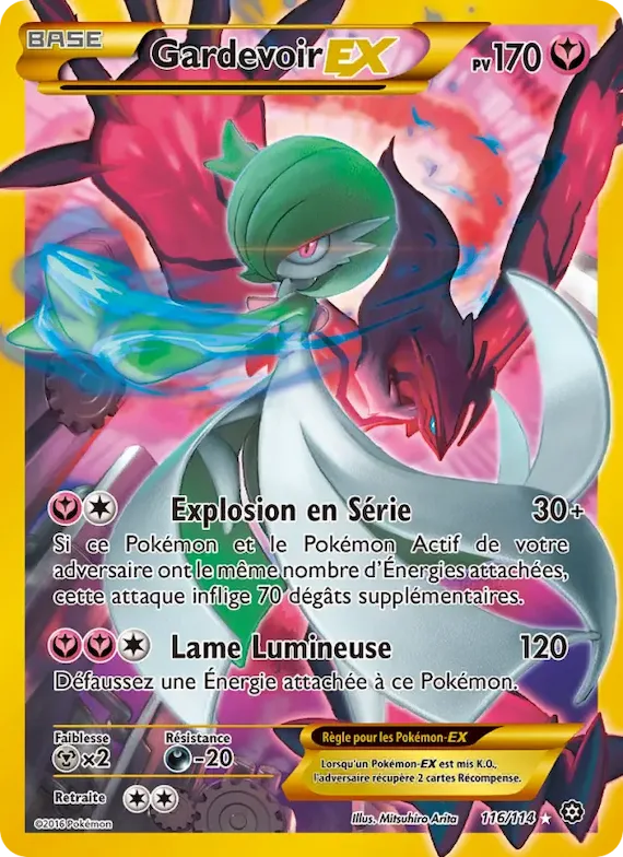 Gardevoir EX 116 – Offensive Vapeur