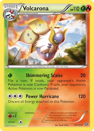 Volcarona #15 – Steam Siege