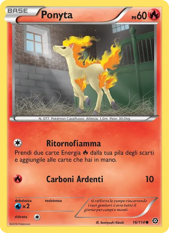 Ponyta 16 – Vapori Accesi