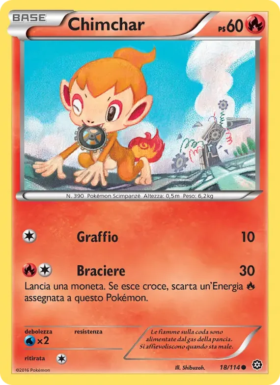 Chimchar 18 – Vapori Accesi