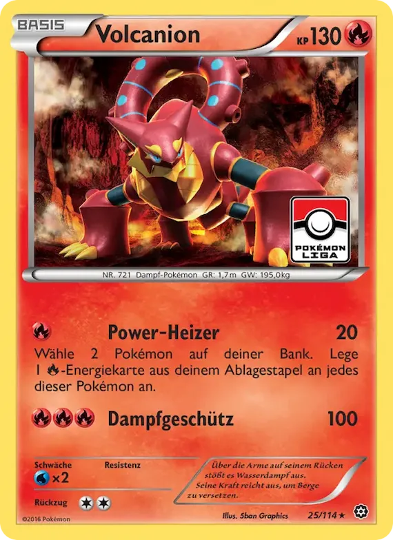 Volcanion 25 – Dampfkessel