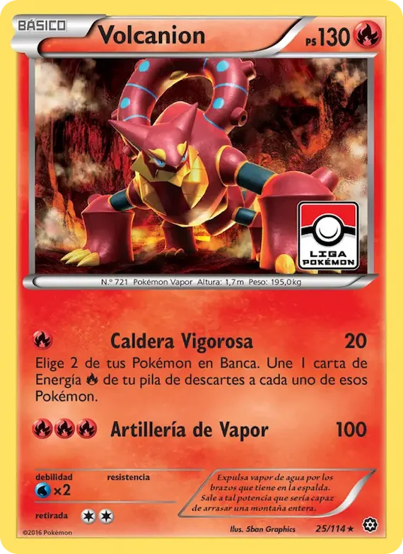 Volcanion 25 – Asedio de Vapor