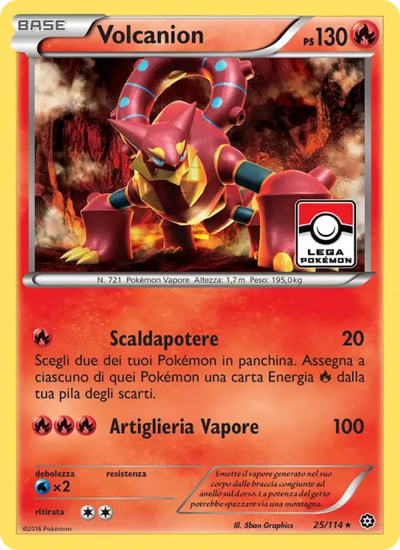 Volcanion 25 – Vapori Accesi