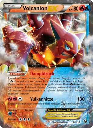Volcanion EX Nr. 26 – Steam Siege