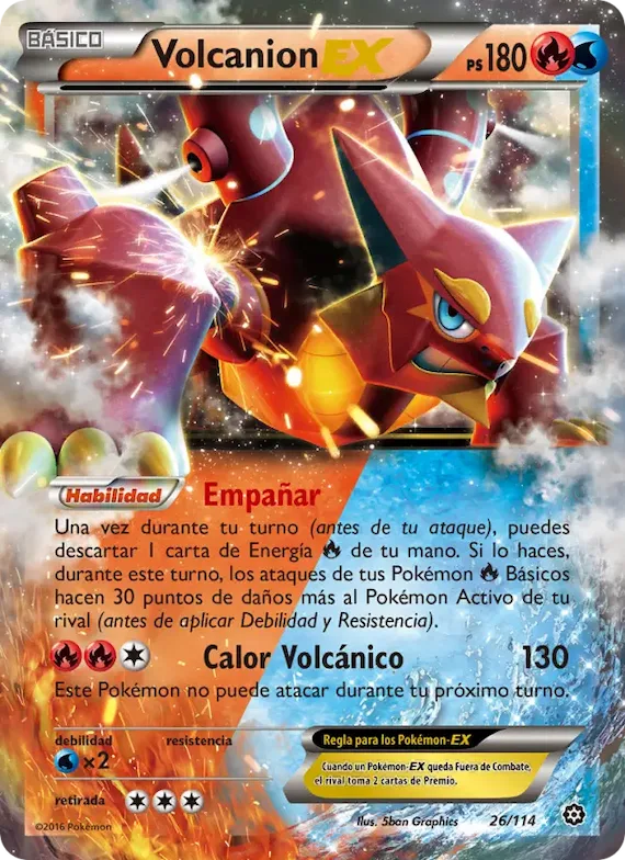 Volcanion EX 26 – Asedio de Vapor