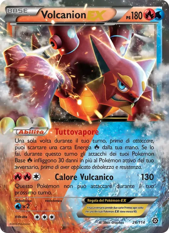 Volcanion EX 26 – Vapori Accesi