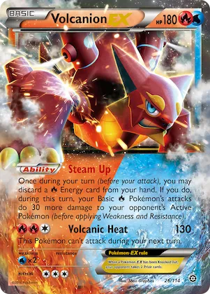 Volcanion-EX #26 – Steam Siege