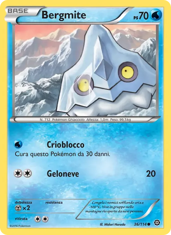 Bergmite 36 – Vapori Accesi