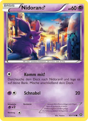 Nidoran♂ Nr. 43 – Steam Siege