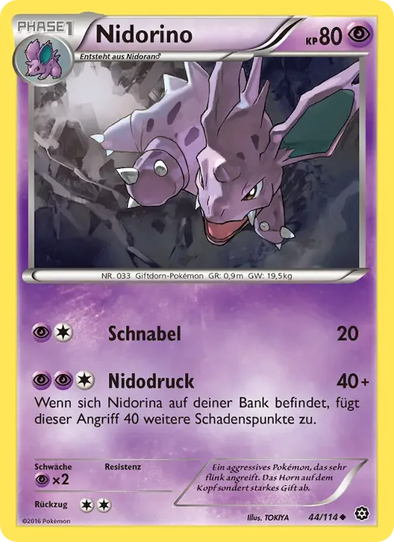 Nidorino 44 – Dampfkessel