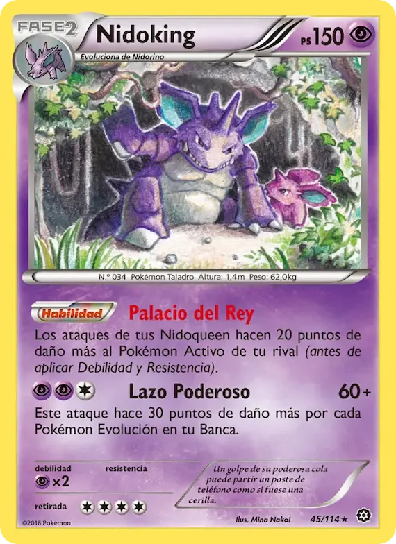 Nidoking 45 – Asedio de Vapor