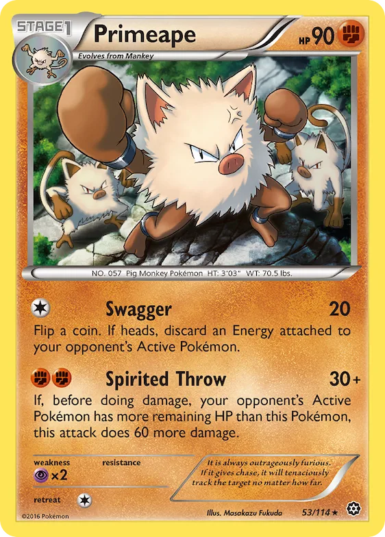 Primeape #53 – Steam Siege