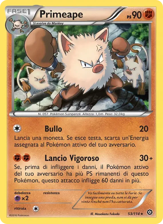 Primeape 53 – Vapori Accesi