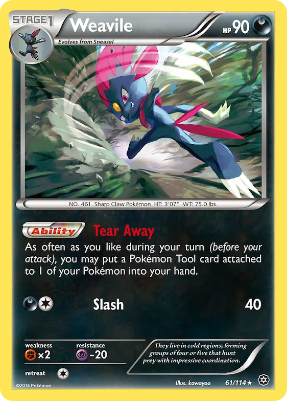 Weavile #61 – Steam Siege