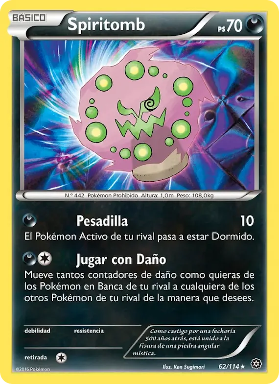 Spiritomb 62 – Asedio de Vapor