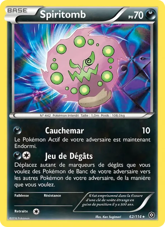Spiritomb 62 – Offensive Vapeur