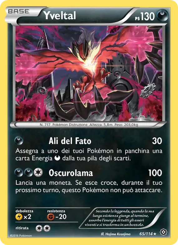 Yveltal 65 – Vapori Accesi