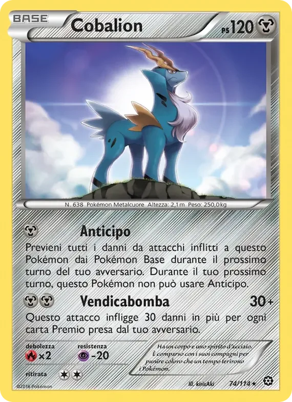 Cobalion 74 – Vapori Accesi
