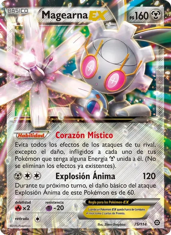 Magearna EX 75 – Asedio de Vapor