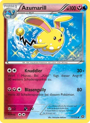 Azumarill Nr. 77 – Steam Siege