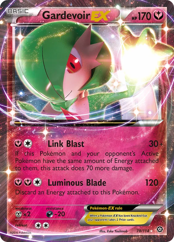 Gardevoir-EX #78 – Steam Siege