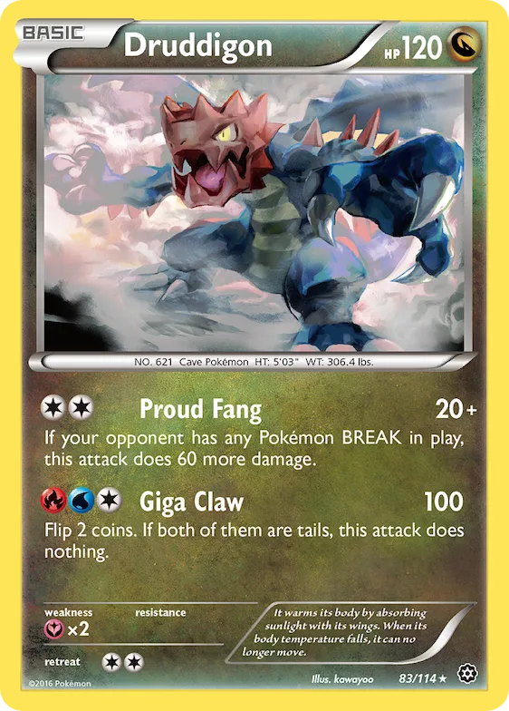 Druddigon #83 – Steam Siege