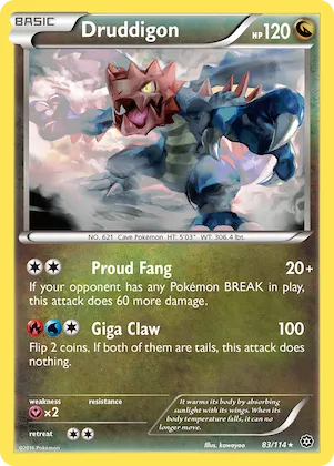 Druddigon #83 – Steam Siege