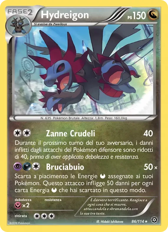 Hydreigon 86 – Vapori Accesi