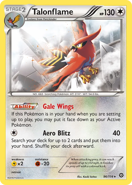 Talonflame #96 – Steam Siege