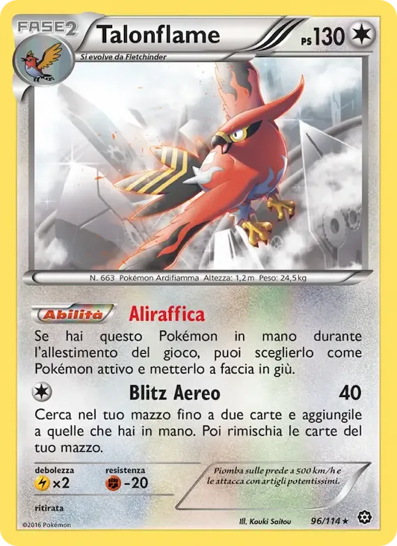 Talonflame 96 – Vapori Accesi