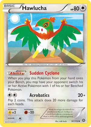 Hawlucha #97 – Steam Siege