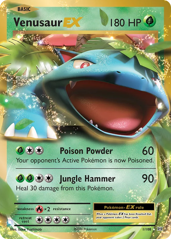 Venusaur-EX #1 – Evolutions