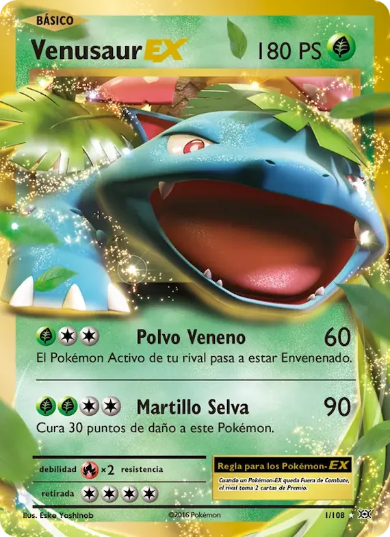Venusaur EX 1 – Evoluciones
