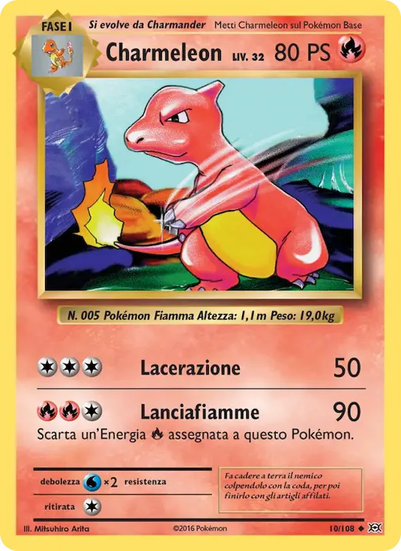 Charmeleon 10 – Evoluzioni