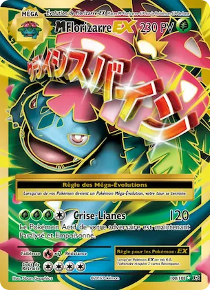 M-Florizarre EX 100 – Évolutions