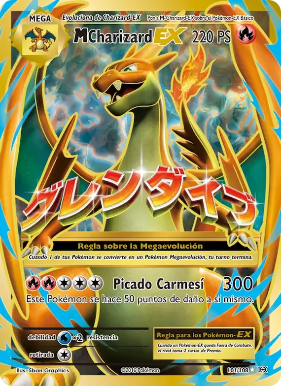 M-Charizard EX 101 – Evoluciones