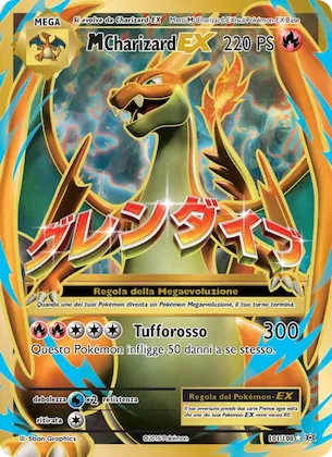 M Charizard EX 101 – Evoluzioni
