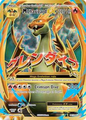 M Charizard-EX #101 – Evolutions