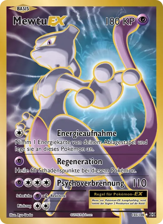Mewtu EX 103 – Evolution