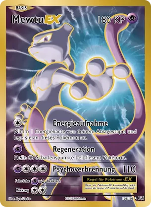 Mewtu EX 103 – Evolution