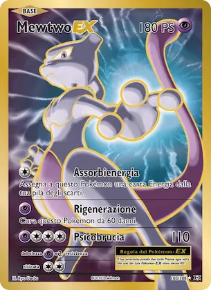 Mewtwo EX 103 – Evoluzioni