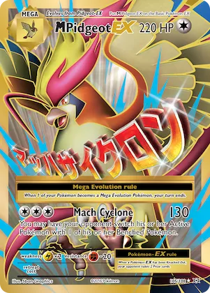M Pidgeot-EX #105 – Evolutions