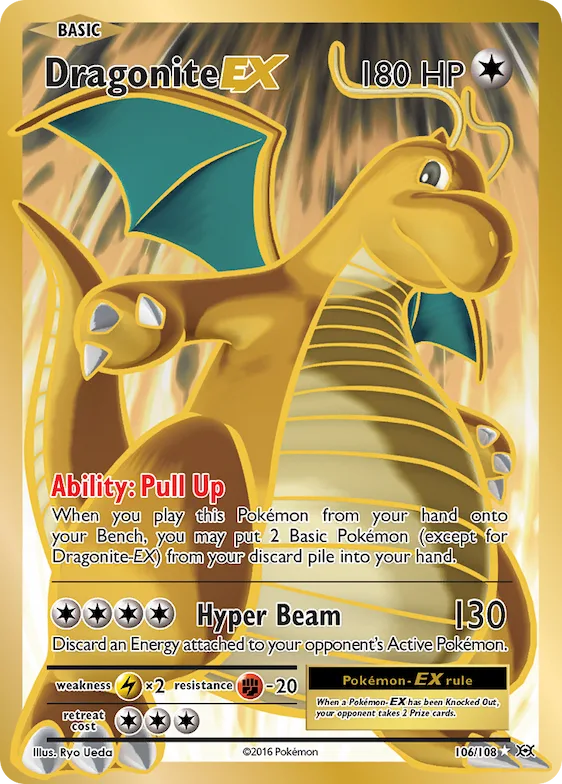 Dragonite-EX #106 – Evolutions