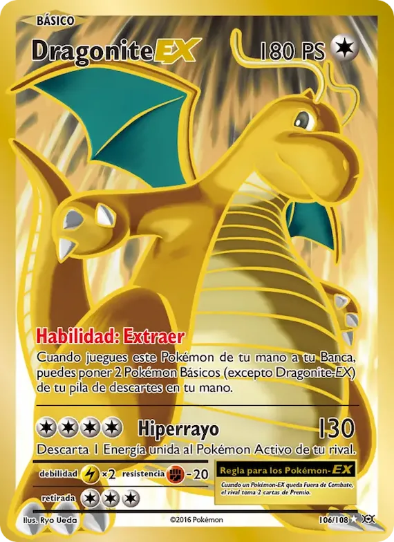 Dragonite EX 106 – Evoluciones