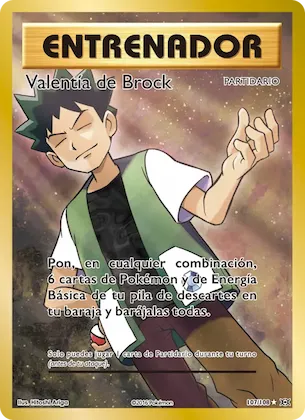 Valentía de Brock 107 – Evoluciones