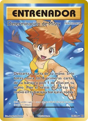 Determinación de Misty 108 – Evoluciones