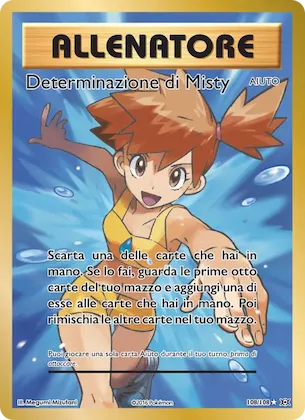 Determinazione di Misty 108 – Evoluzioni