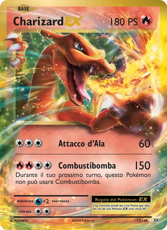 Charizard EX 12 – Evoluzioni